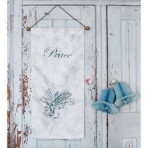 Rachel Ashwell Peace Wall Hanging NWOT